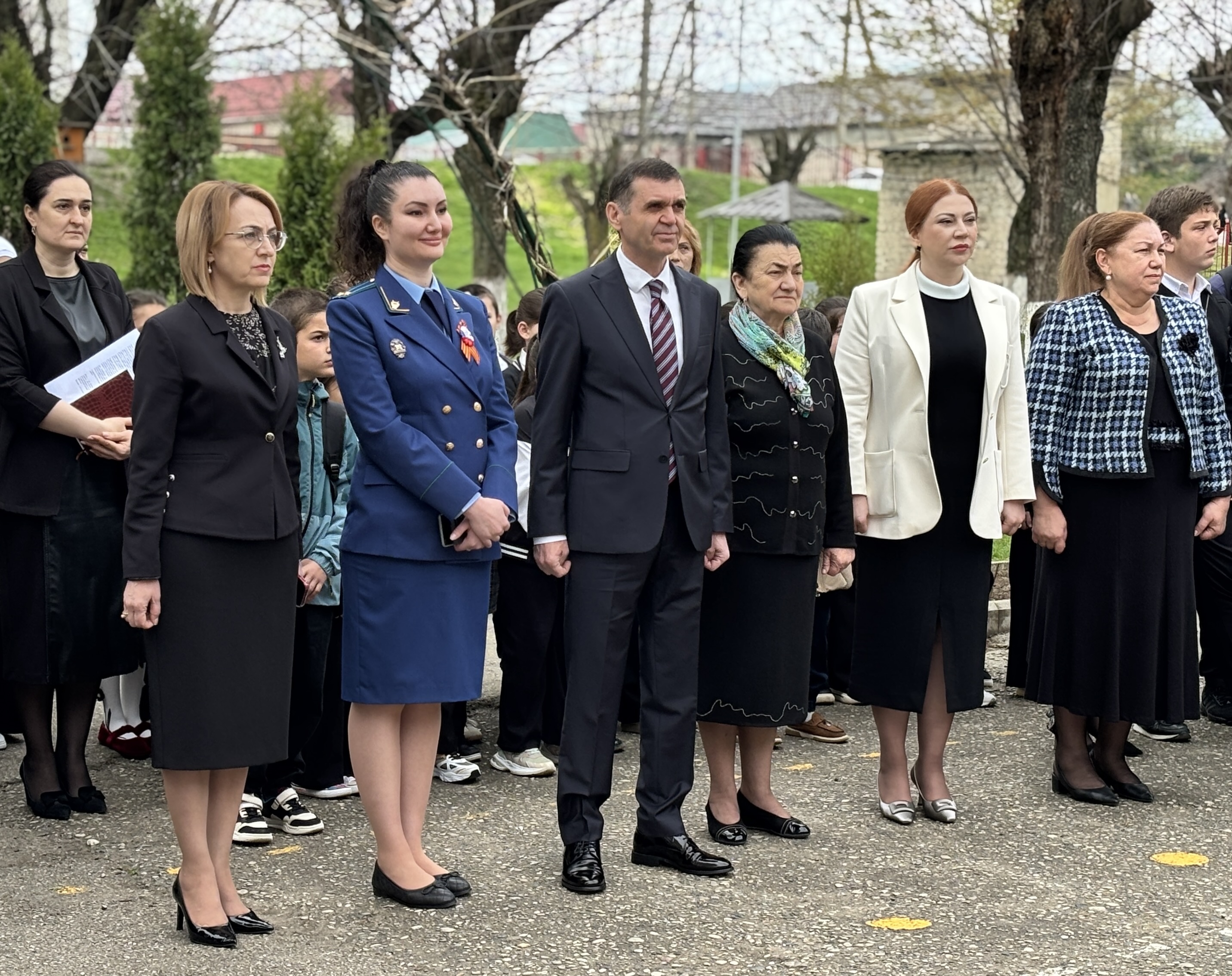 В первой школе селения Атажукино прошла торжественная церемония