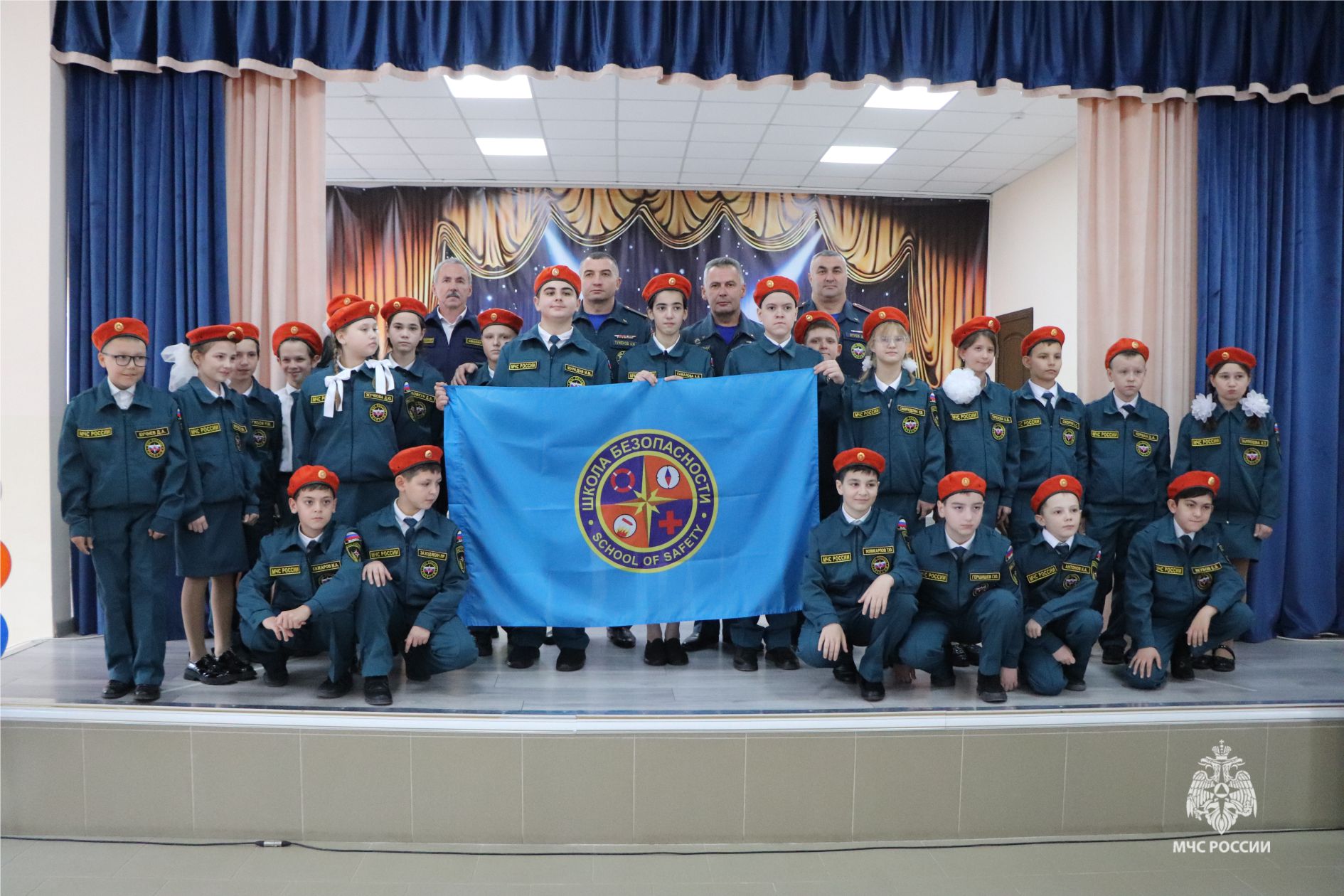 В Майской школе открылся профильный класс МЧС