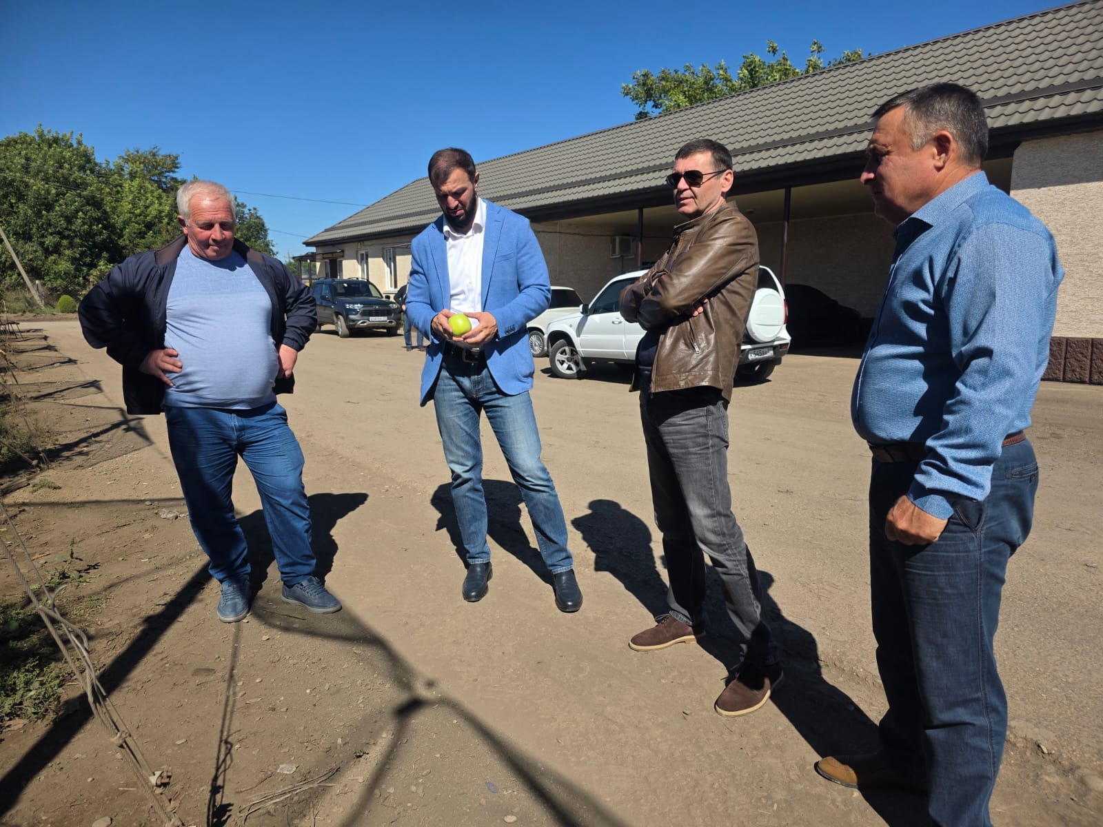 В Баксанском районе в разгаре уборочная кампания  