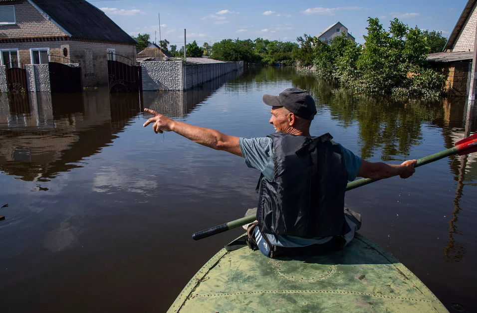 Более 7 тысяч человек эвакуировано из затопленных районов Херсонской области