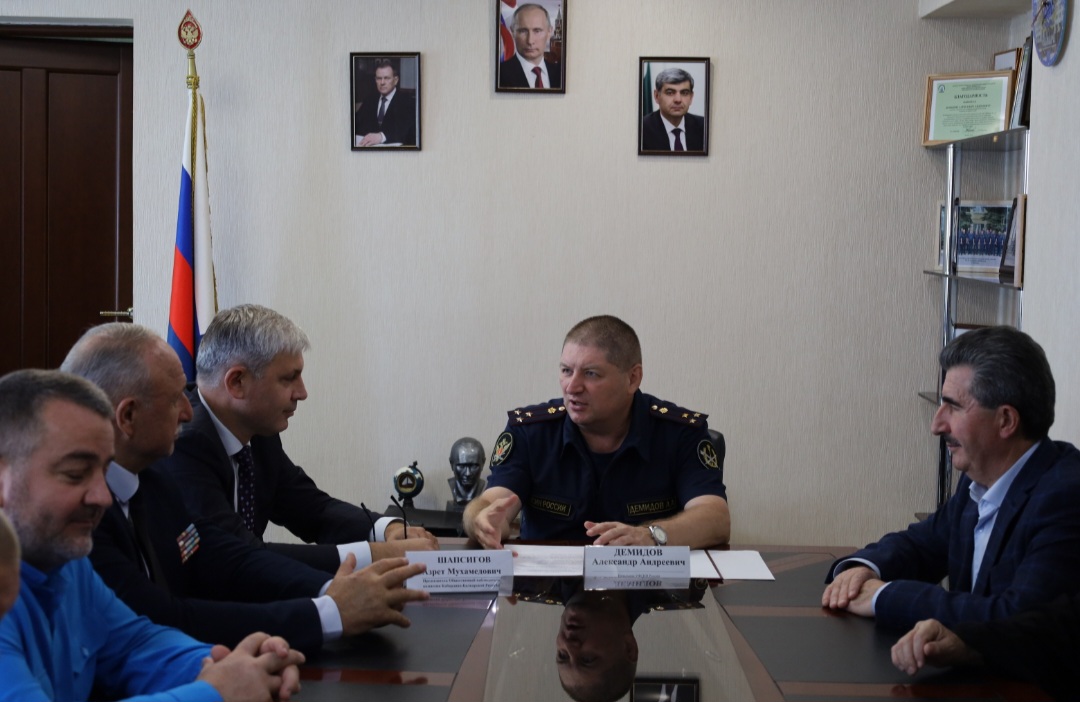 В УФСИН по Кабардино-Балкарии обсудили результаты общественного контроля