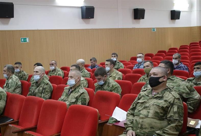 В округе Росгвардии прошел сбор руководителей служб артиллерийского вооружения и техники
