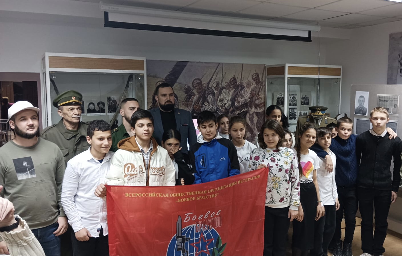 Поисковики провели встречу с молодежью