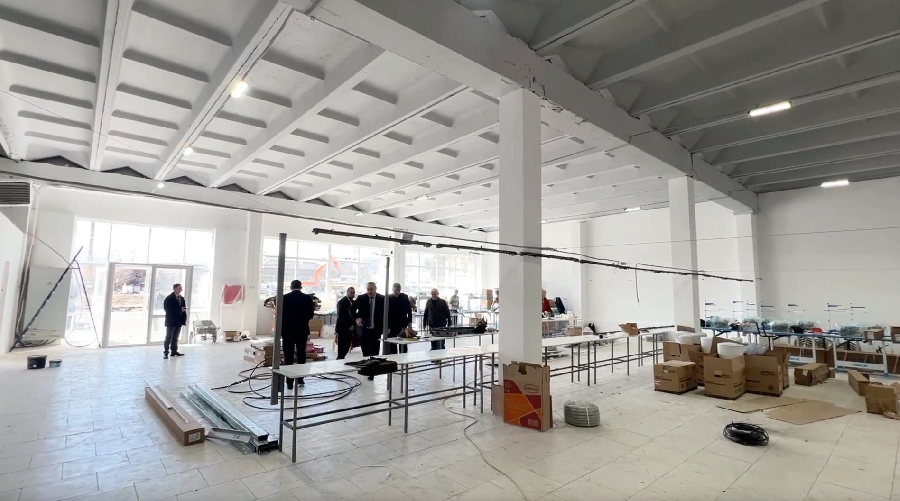 В Кашхатау готовится к открытию современная швейная фабрика