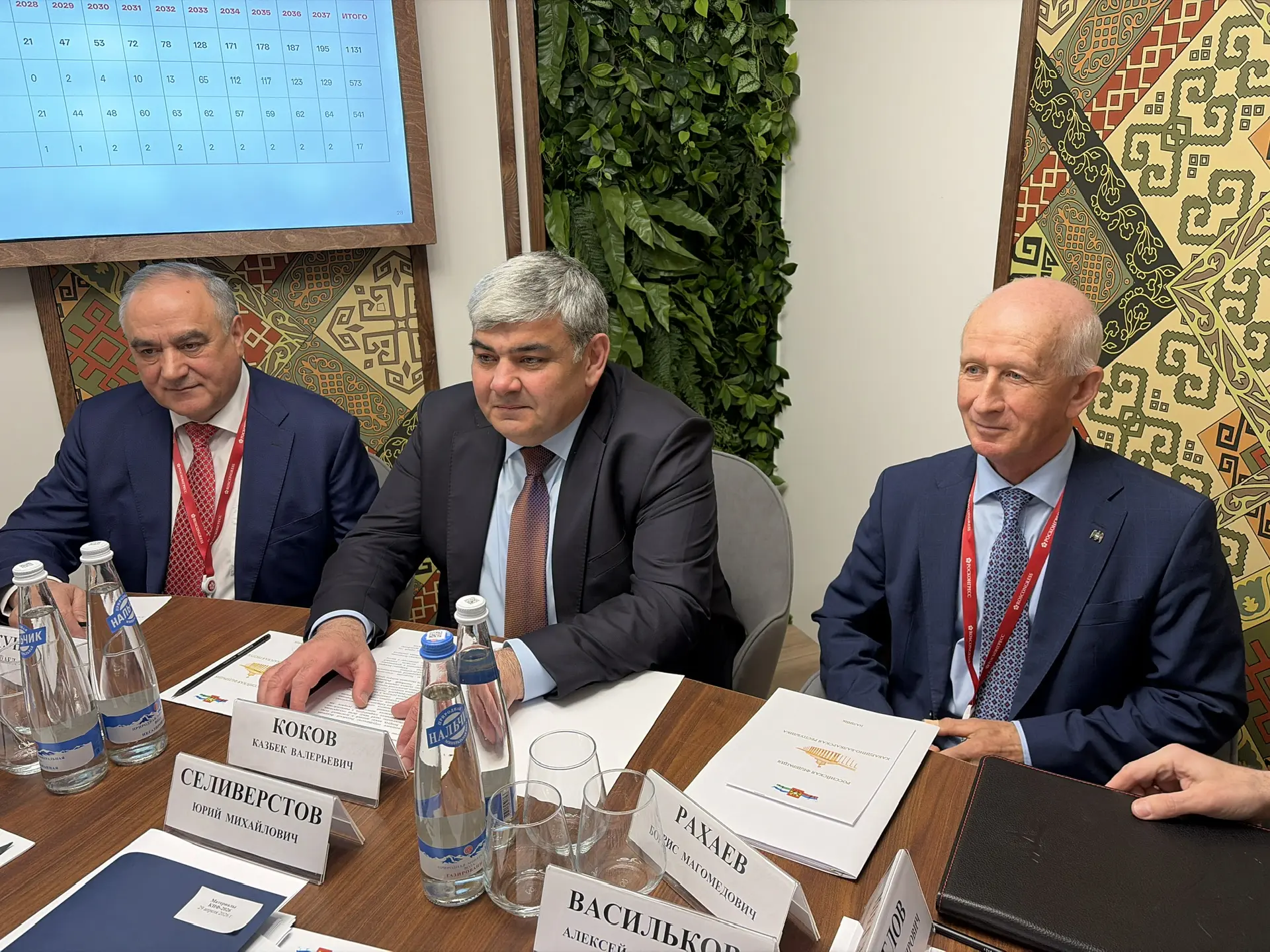 Казбек Коков в Минводах встретился с послом Республики Беларусь