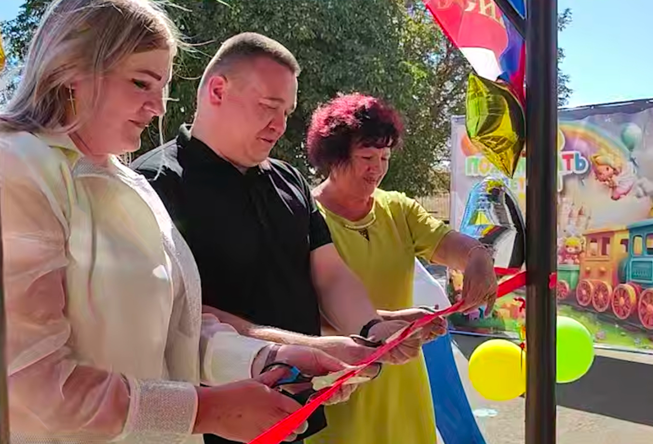 В Херсонской области открылся обновленный детский сад «Золотая рыбка»