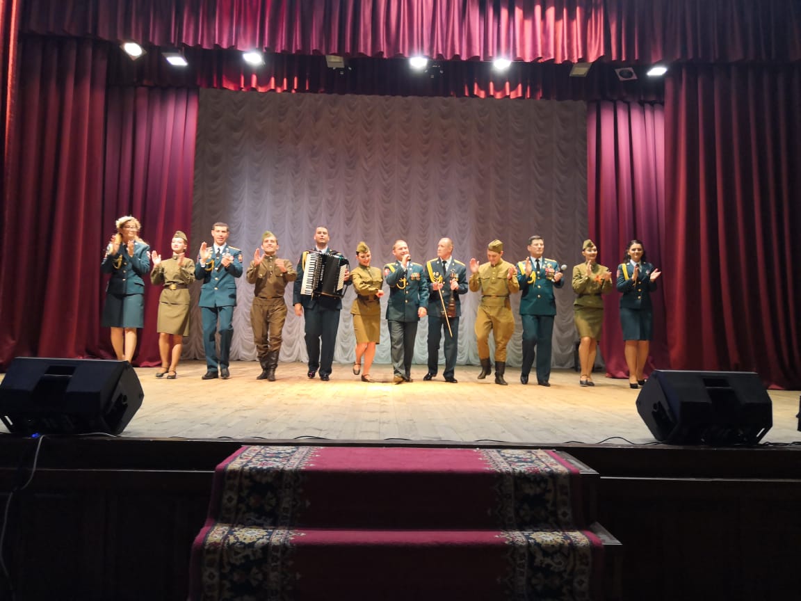 Ансамбль округа Росгвардии выступил с концертом в Нальчике 
