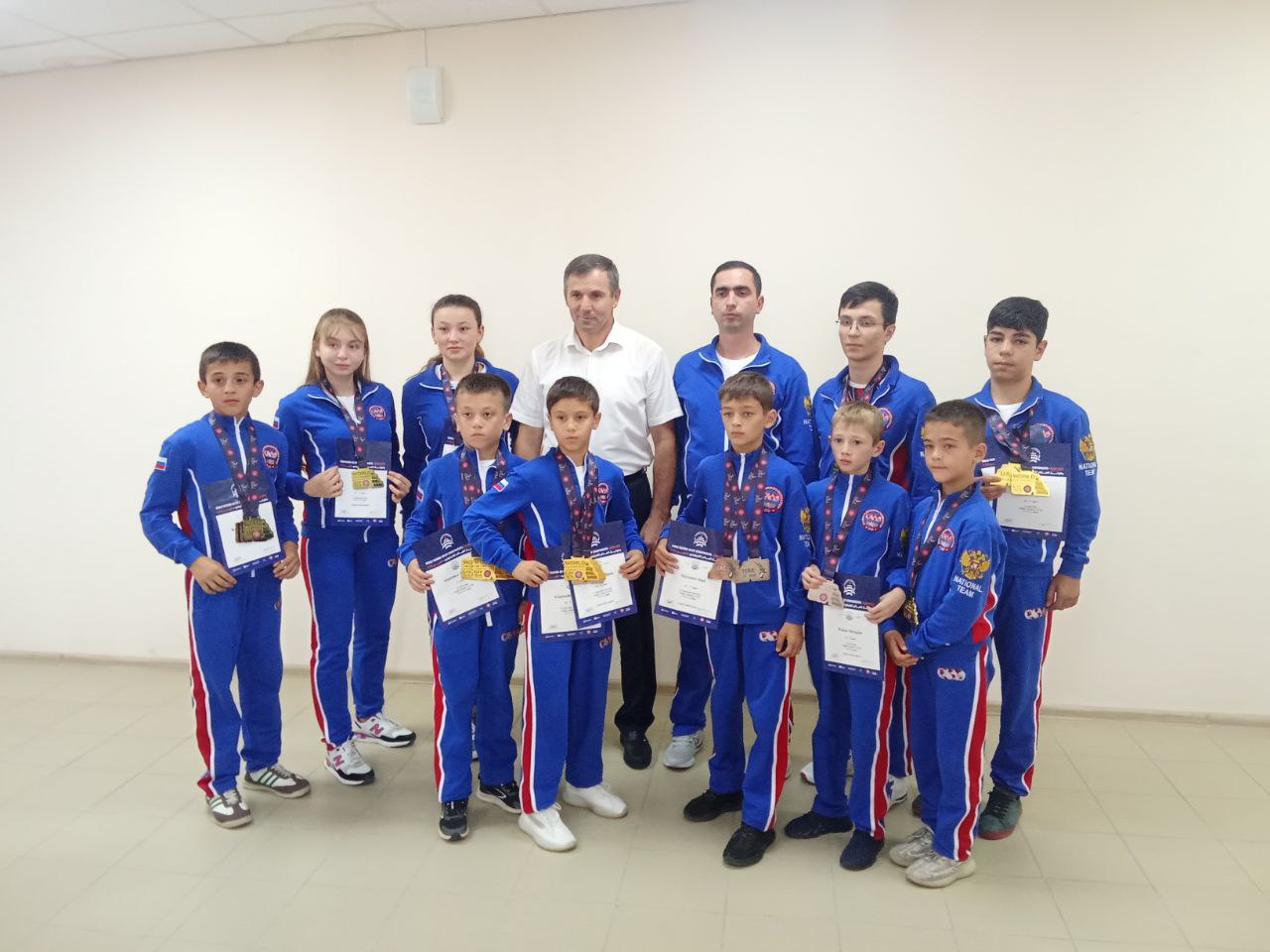 В Нальчике чествовали юных чемпионов мира по тхэквондо