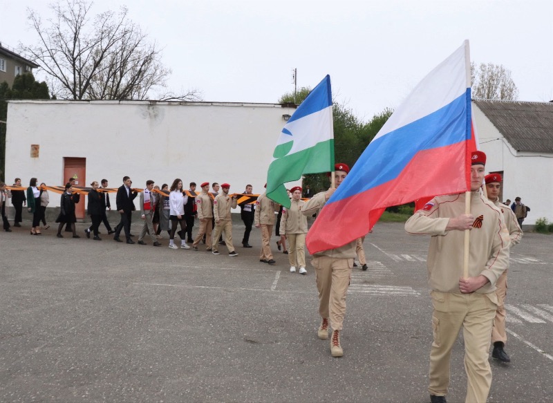 В Майском районе прошла «Эстафета памяти»