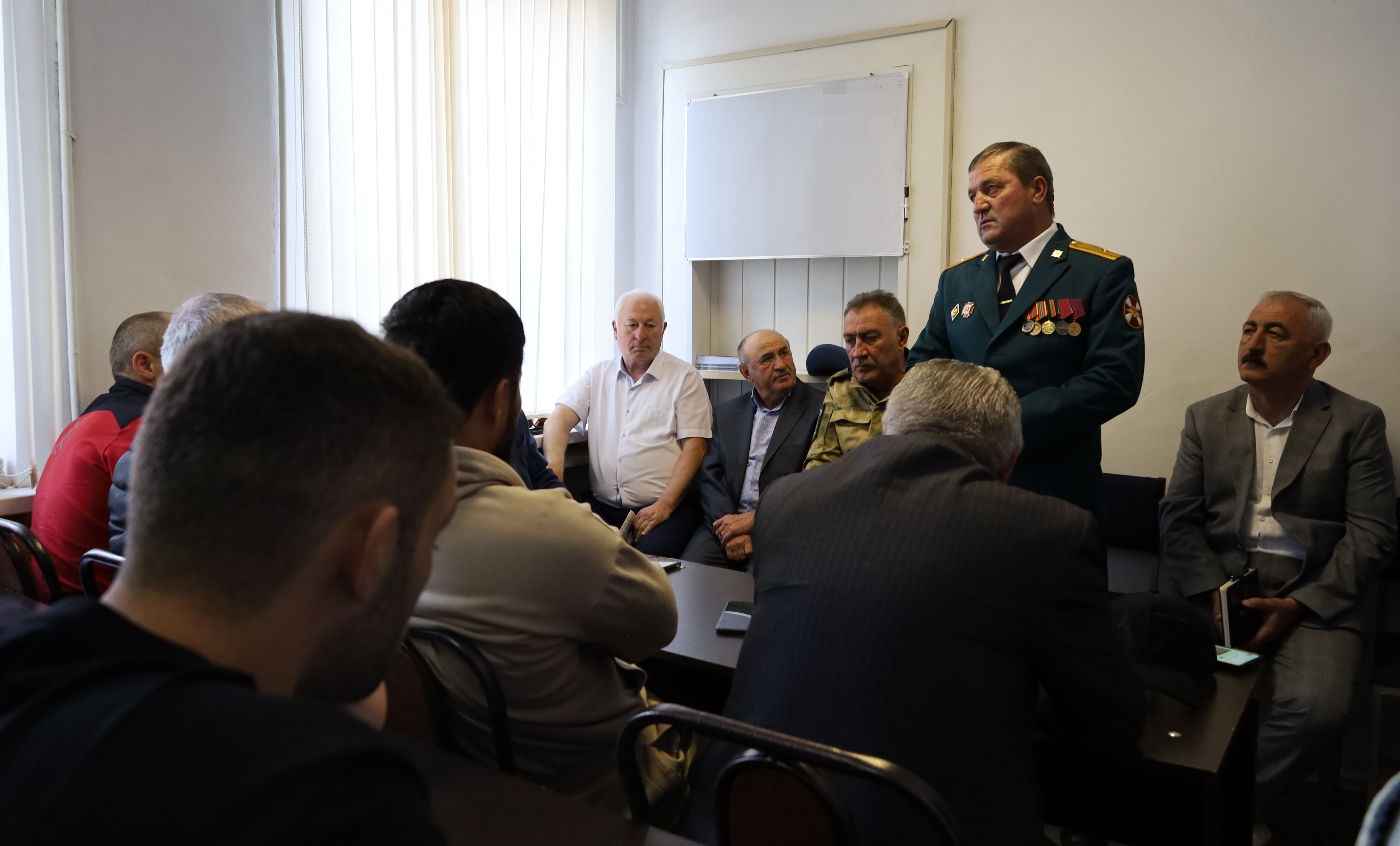 Участники СВО встретились с осужденными  