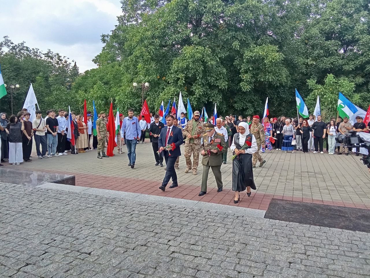 В Кабардино-Балкарии прошел федеральный этап «Марша Знамени Победы»