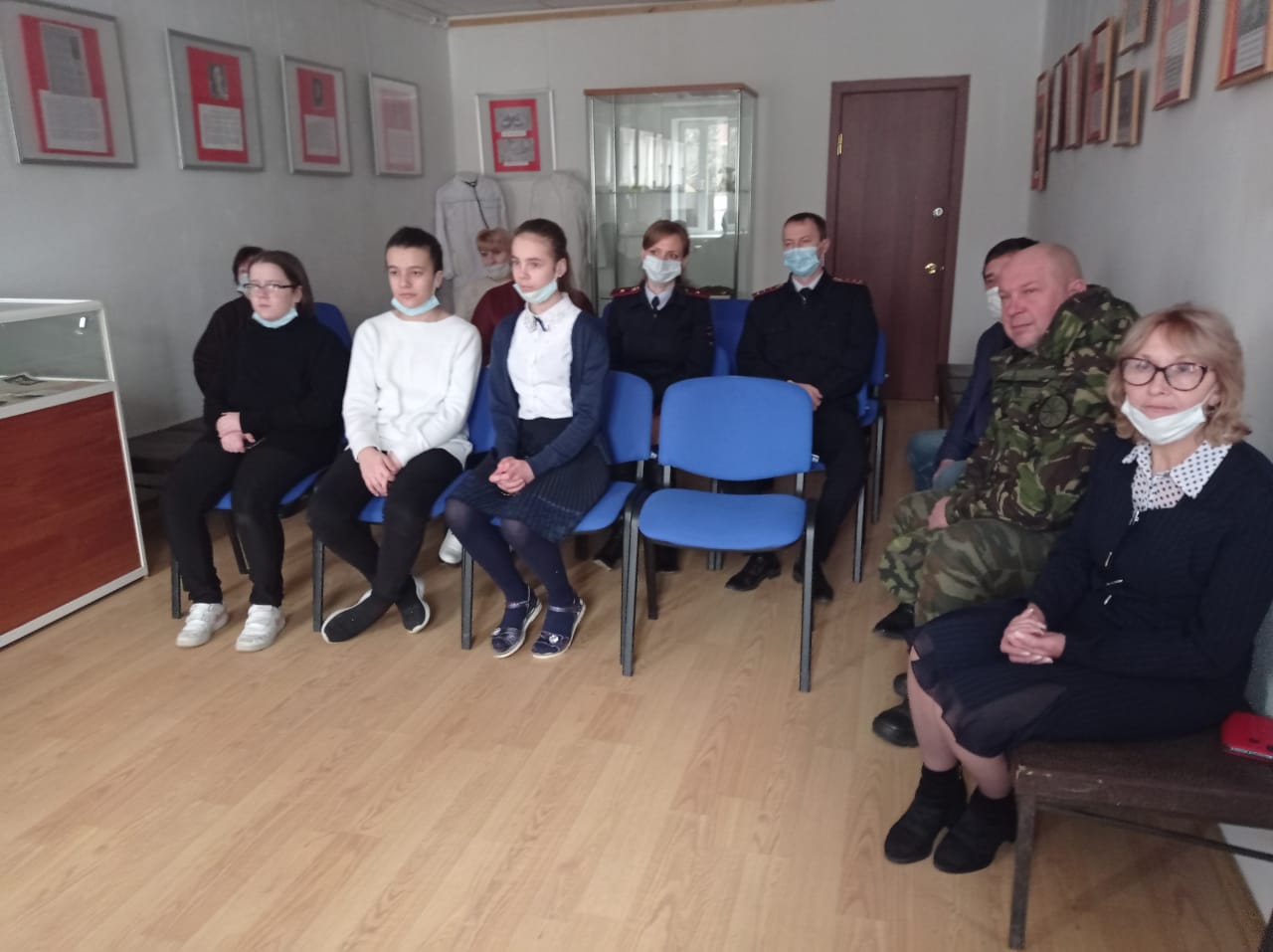 В Майском районе прошла патриотическая акция