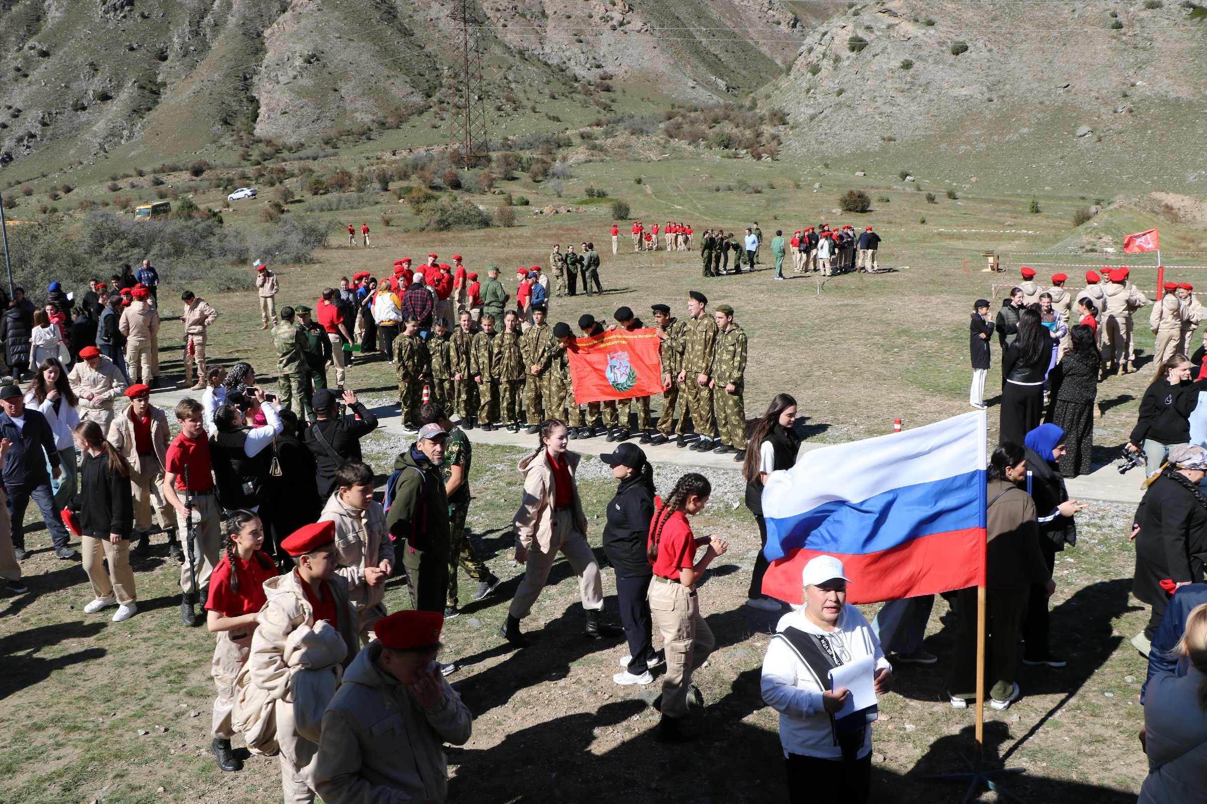 В Эльбрусском районе прошла военно-спортивная игра «Зарница»