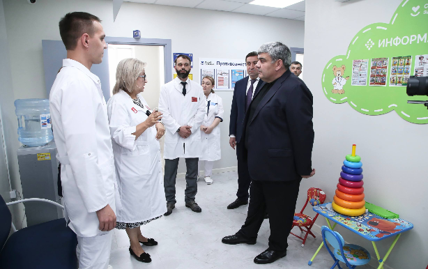 В Кенже открыли новую амбулаторию  