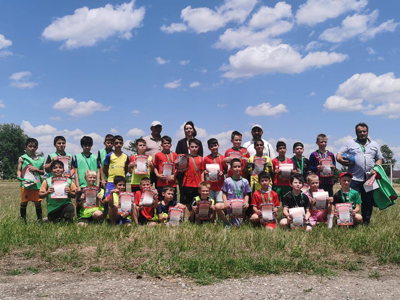 В селе Пролетарском прошёл турнир по мини-футболу  