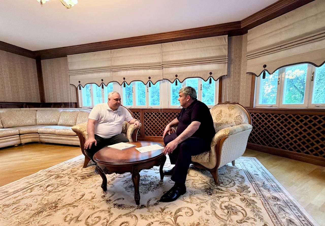 Казбек Коков встретился с начальником ФКУ Упрдор «Кавказ»