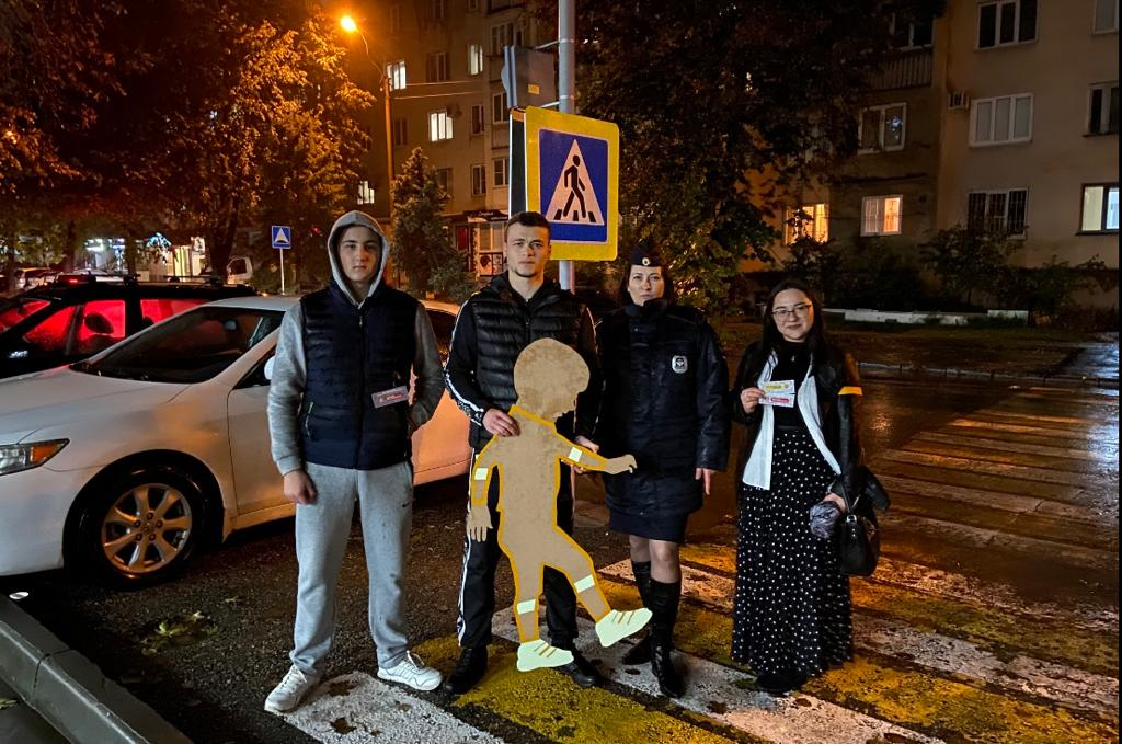 В Нальчике автоинспекторы организовали видеоэксперимент «Пешеход глазами водителя» 