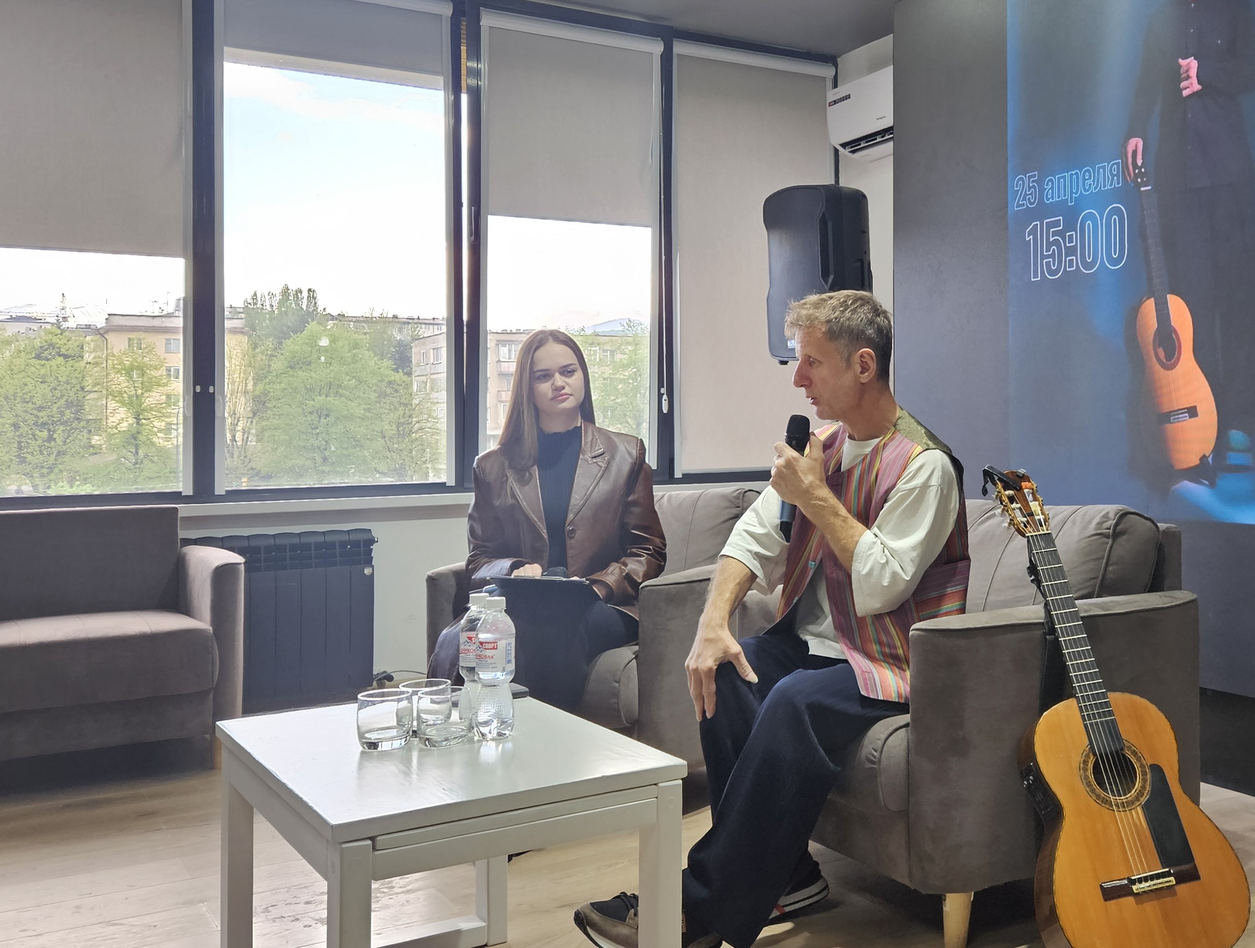 ДиДюля поделился секретами вдохновения с молодежью КБР