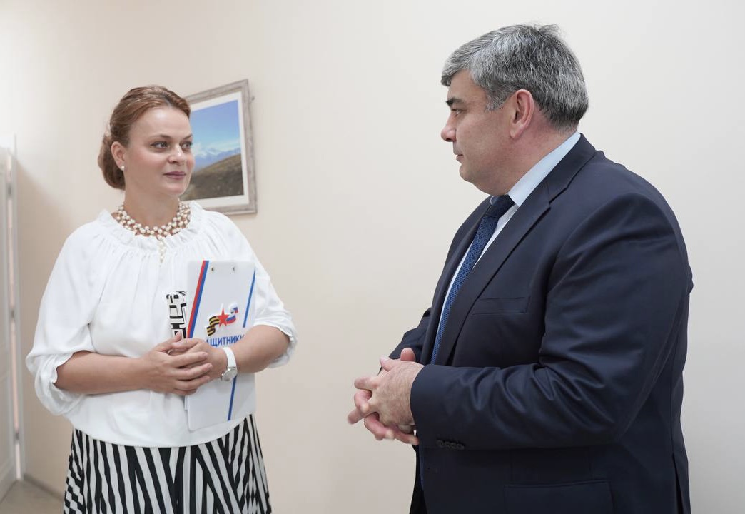 С рабочей поездкой Кабардино-Балкарию посетила председатель Фонда «Защитники Отечества» 