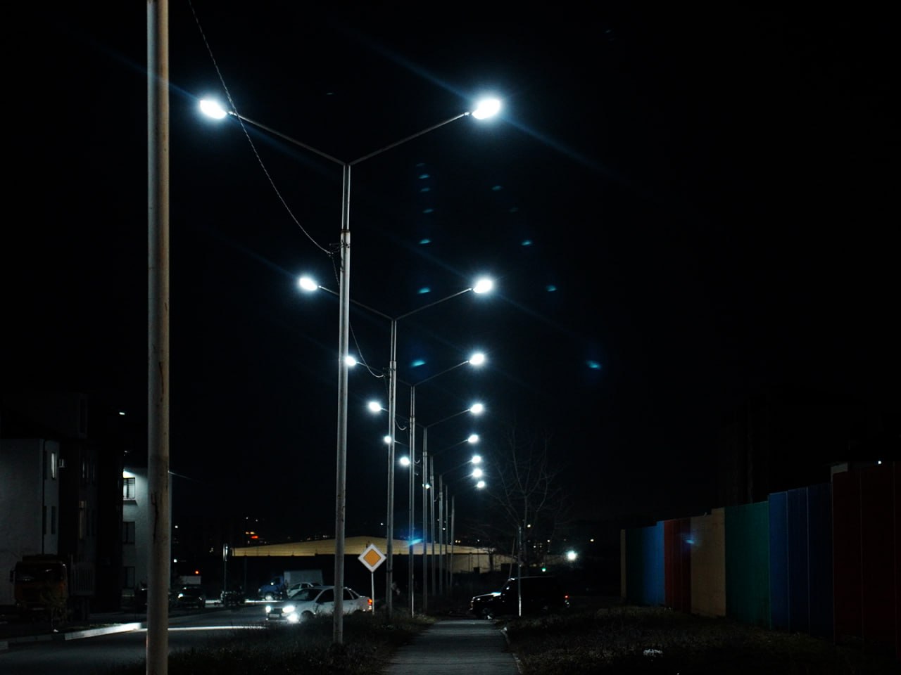 В Чегеме восстановили наружное освещение на двух улицах