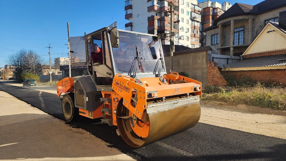 В Баксане ремонтируют улицу Буденного