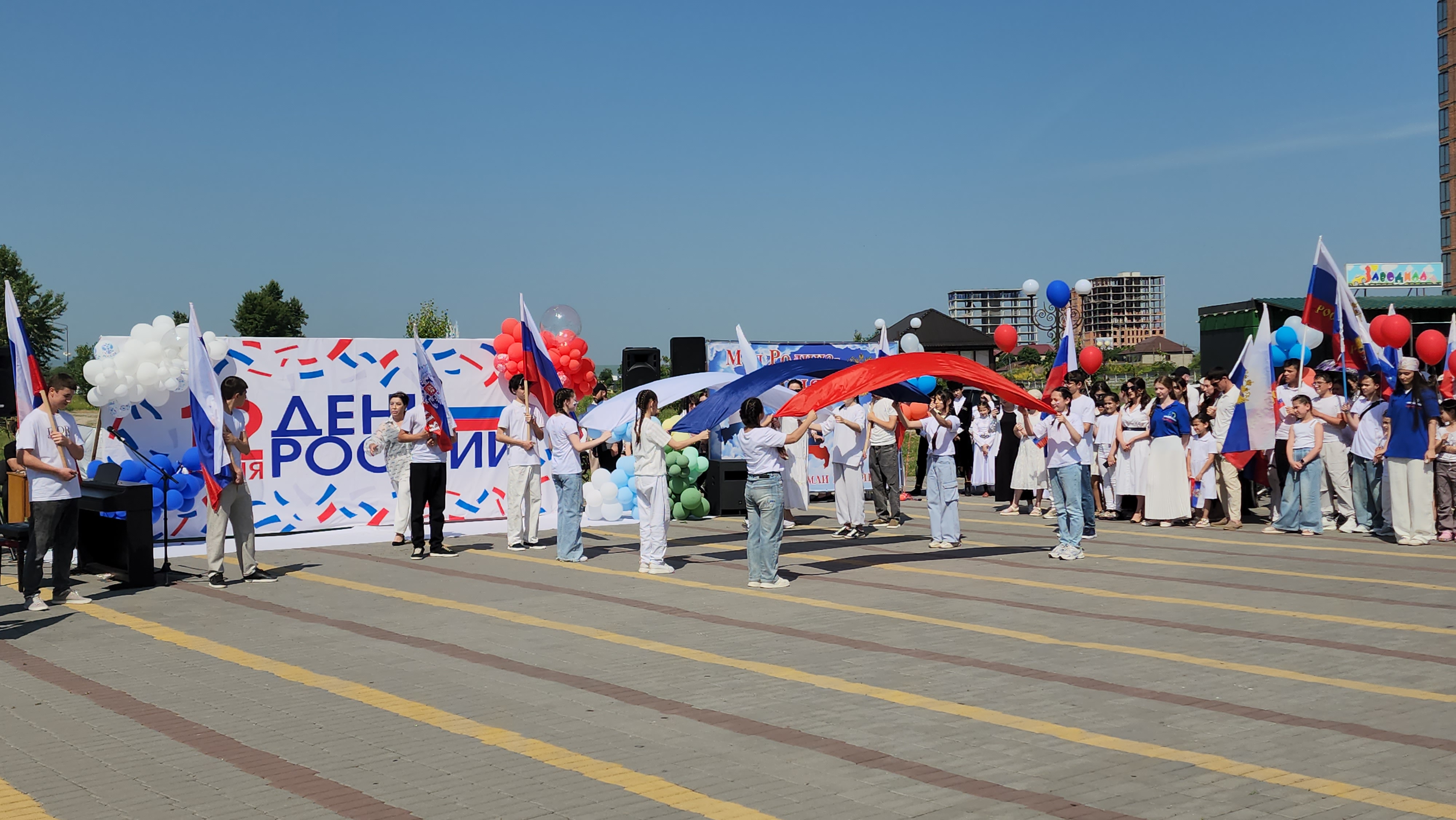 В Баксане показали праздничную программу