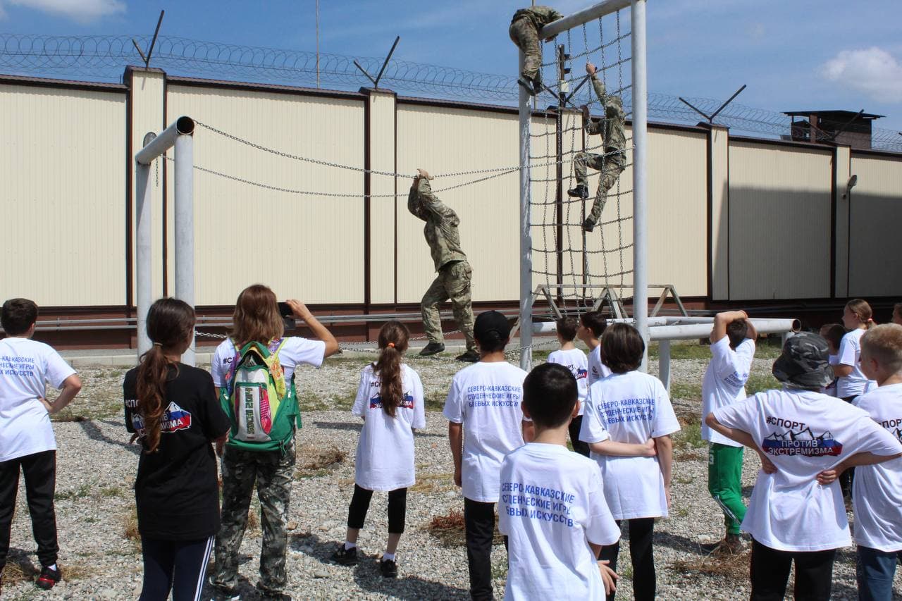 В Кабардино-Балкарии росгвардейцы приняли участие в проекте «Спорт против экстремизма»