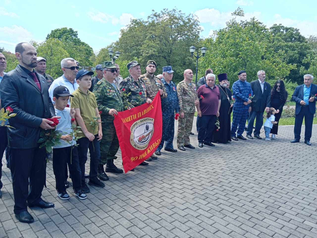 У мемориала воинам-интернационалистам прошел митинг