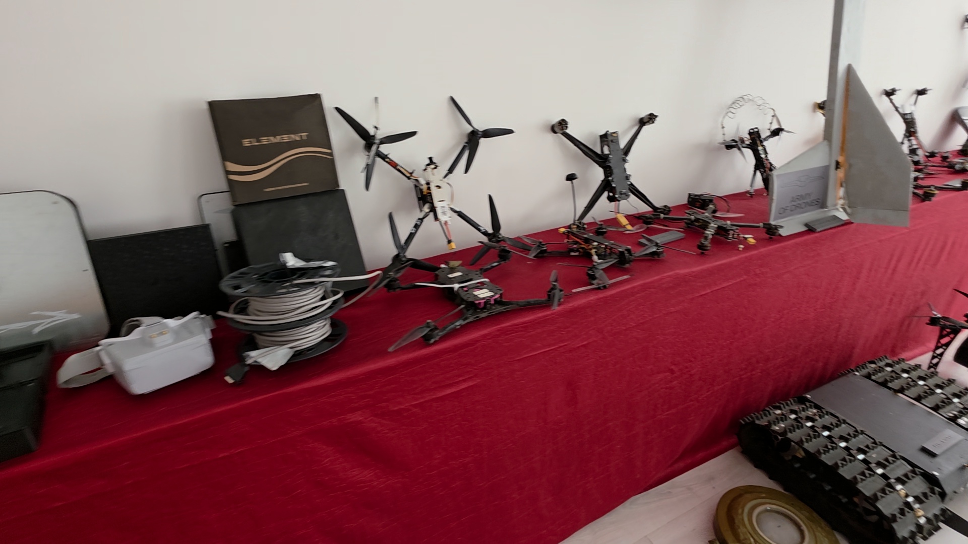 В Баксанском районе открылась уникальная выставка беспилотных аппаратов