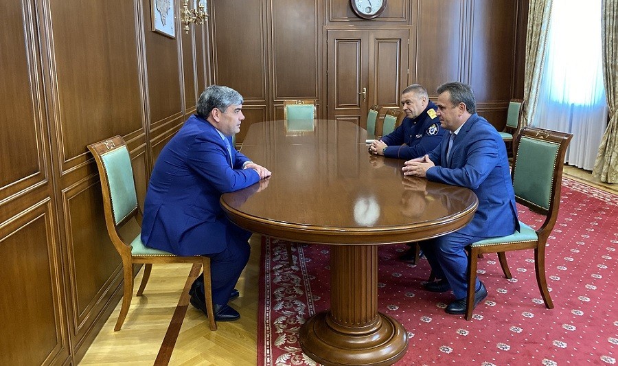 Глава КБР встретился с вновь назначенным руководителем СУ Следственного комитета РФ по КБР