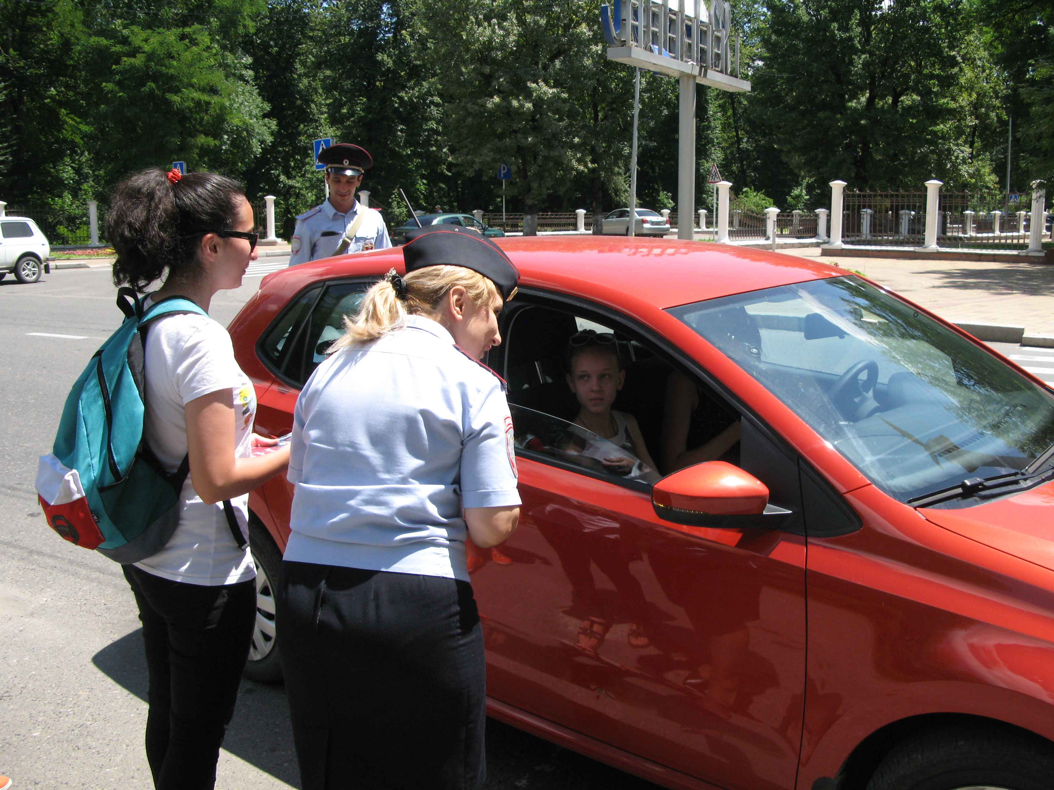 Автоинспекторы провели в Нальчике «некарательную» акцию