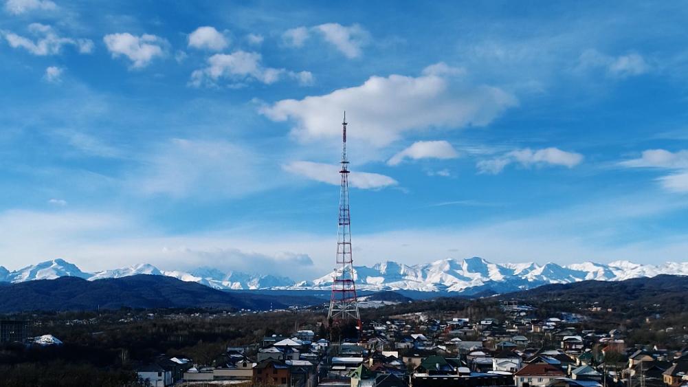 Телебашня в Нальчике засияет в День Конституции
