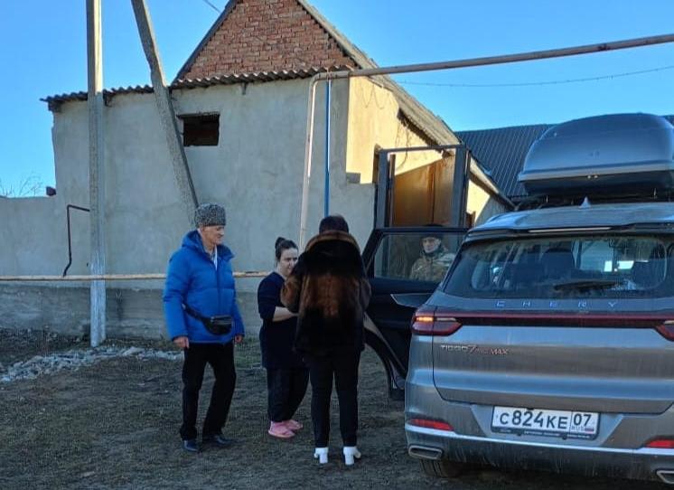 Ветераны правоохранительных органов Нальчика поддерживают многодетные семьи республики