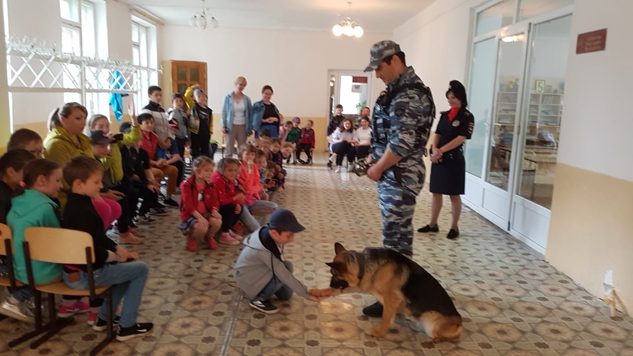 Полицейские с детьми отметили День кинолога