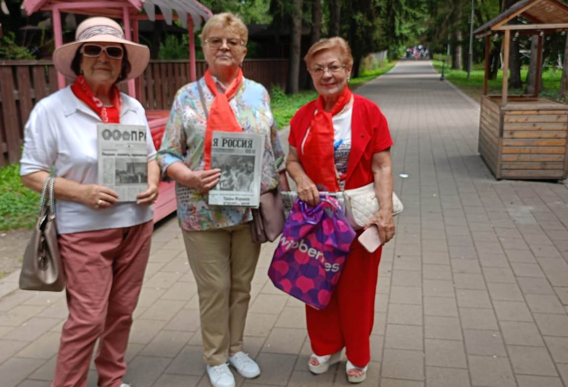 Социально-патриотическая акция в Атажукинском саду