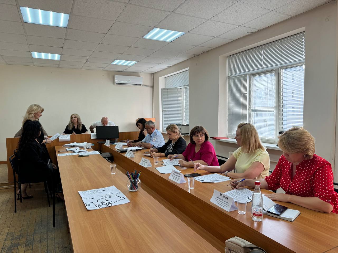 Состоялось очередное заседание Муниципальной комиссии по делам несовершеннолетних и защите их прав
