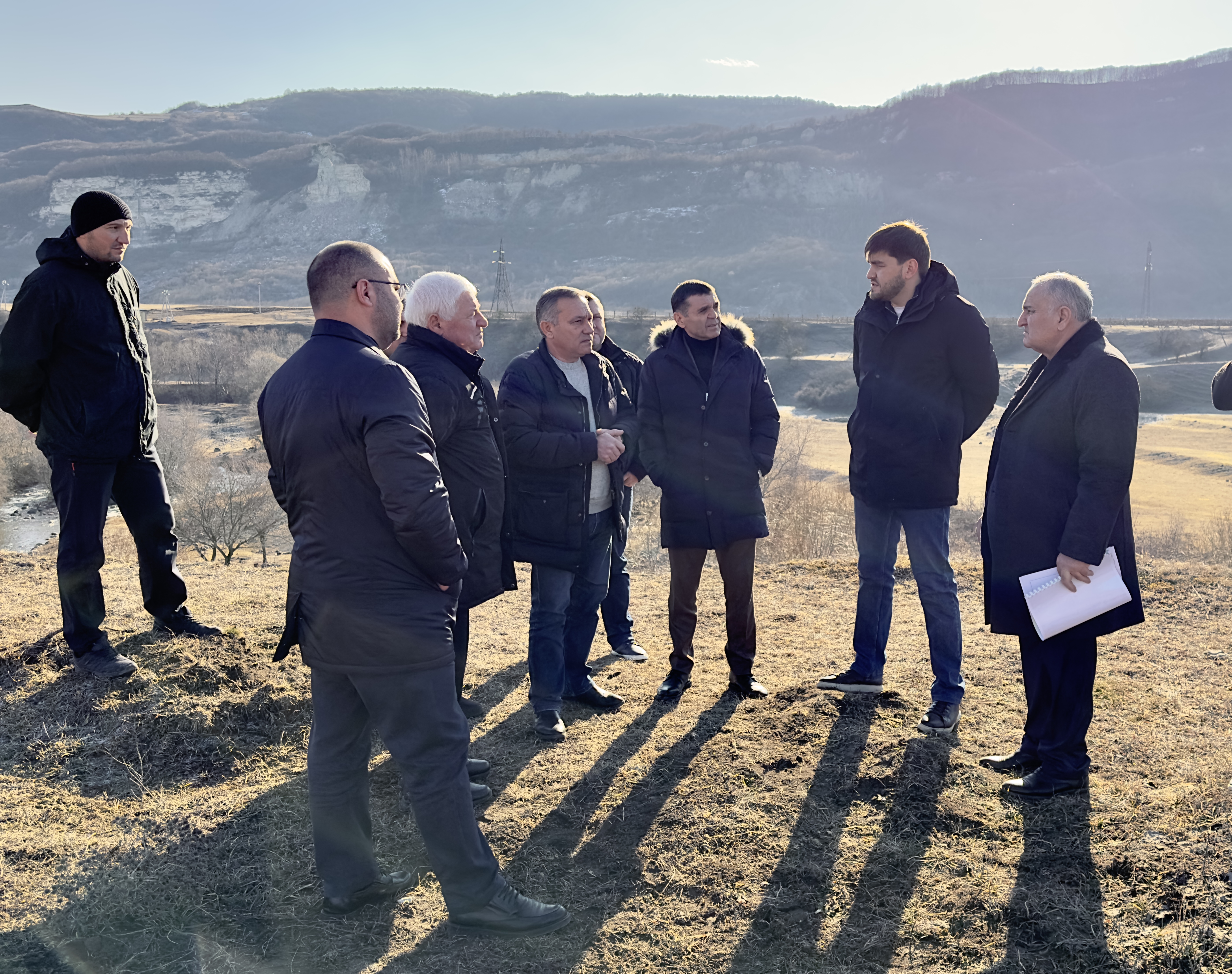 Ход строительства Баксанского группового водопровода