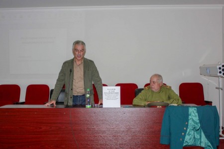 В Нальчике слушатели полицейского вуза встретились с военным историком