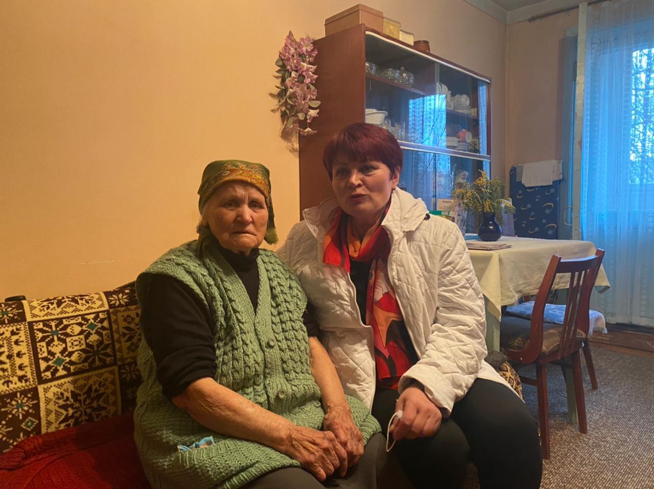 Ветераны ОВД навестили участницу Великой Отечественной войны