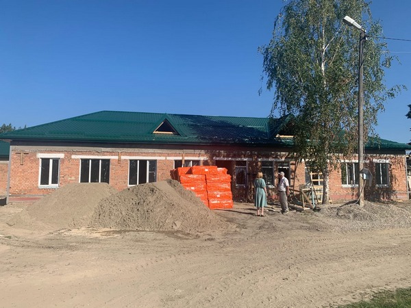 В Майском идет капремонт десятой школы