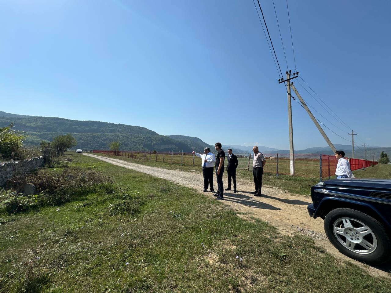 Казбек Коков осмотрел стройплощадку Баксанского группового водопровода  