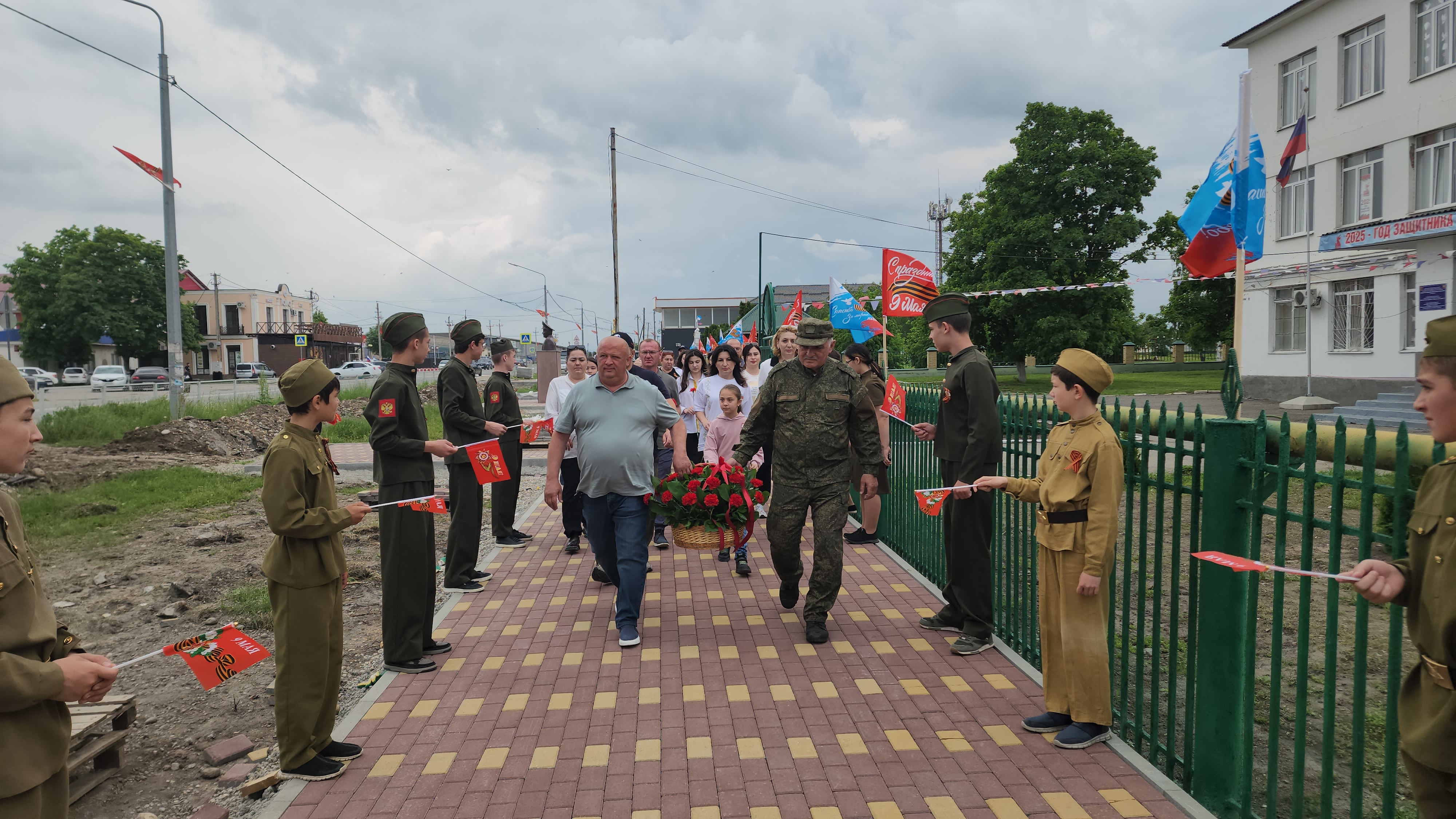 Поход по боевым местам прошел в Баксане