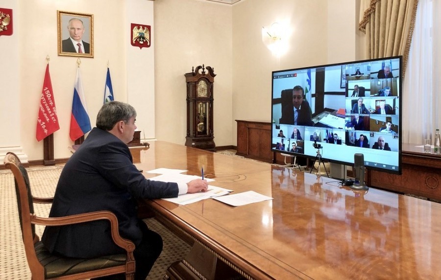 Глава КБР Казбек Коков провел рабочую встречу с представителями Федерального казначейства