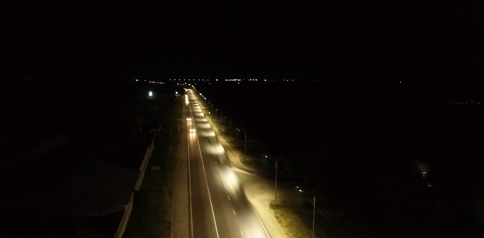 На дорогах Кабардино-Балкарии продолжаются работы по устройству наружного освещения