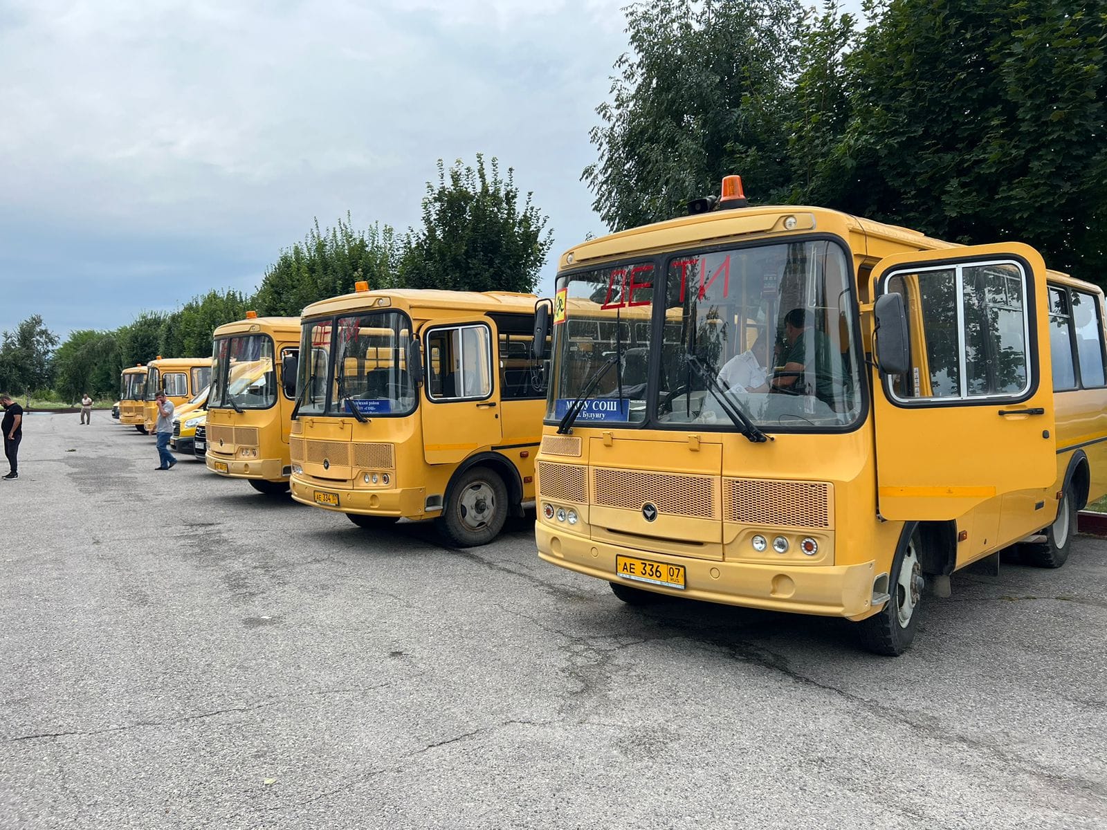 В преддверии начала нового учебного года состоялась общереспубликанская проверка школьных автобусов