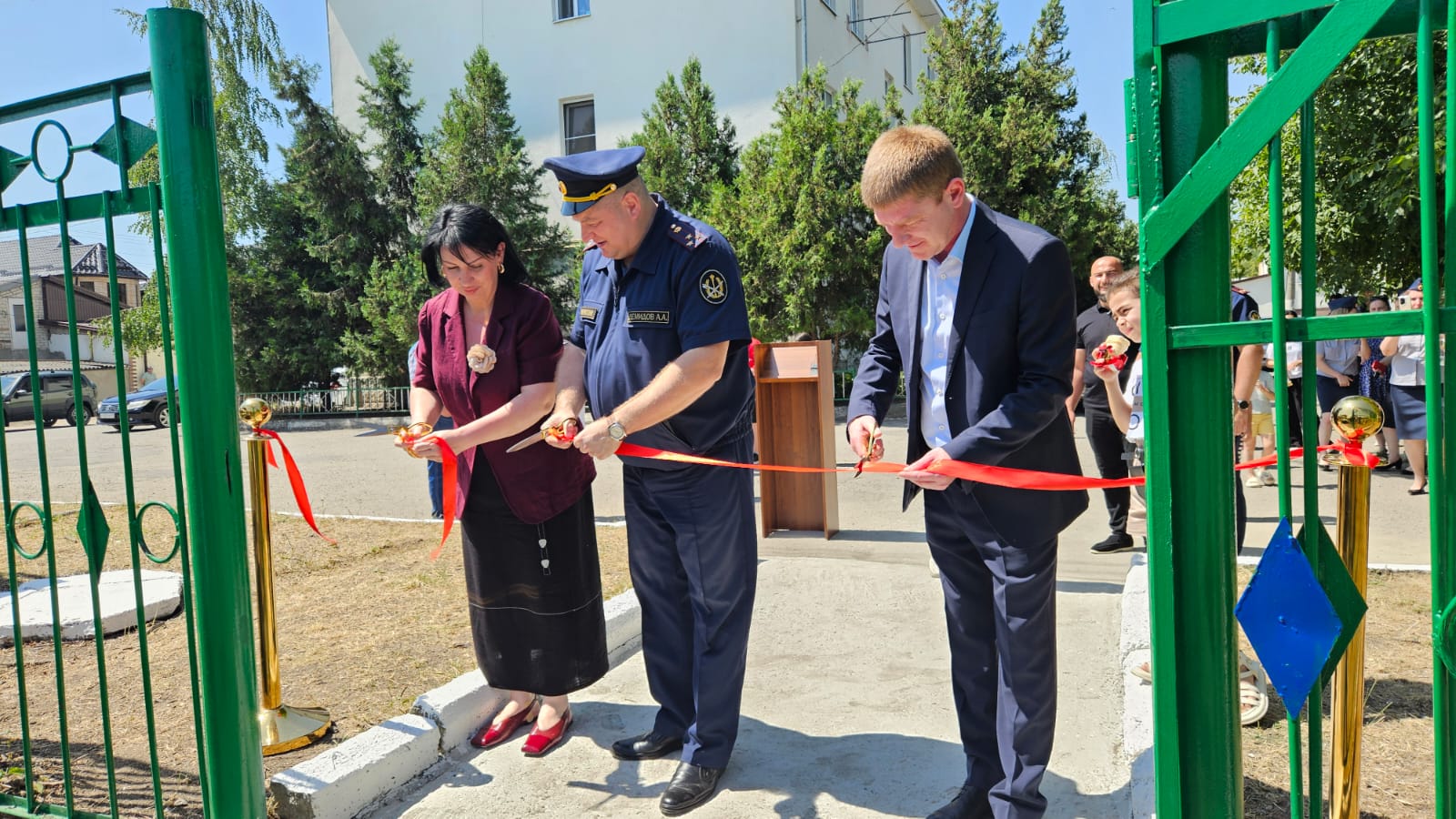 В Нальчике открыта новая детская площадка, созданная благодаря инициативе жителей