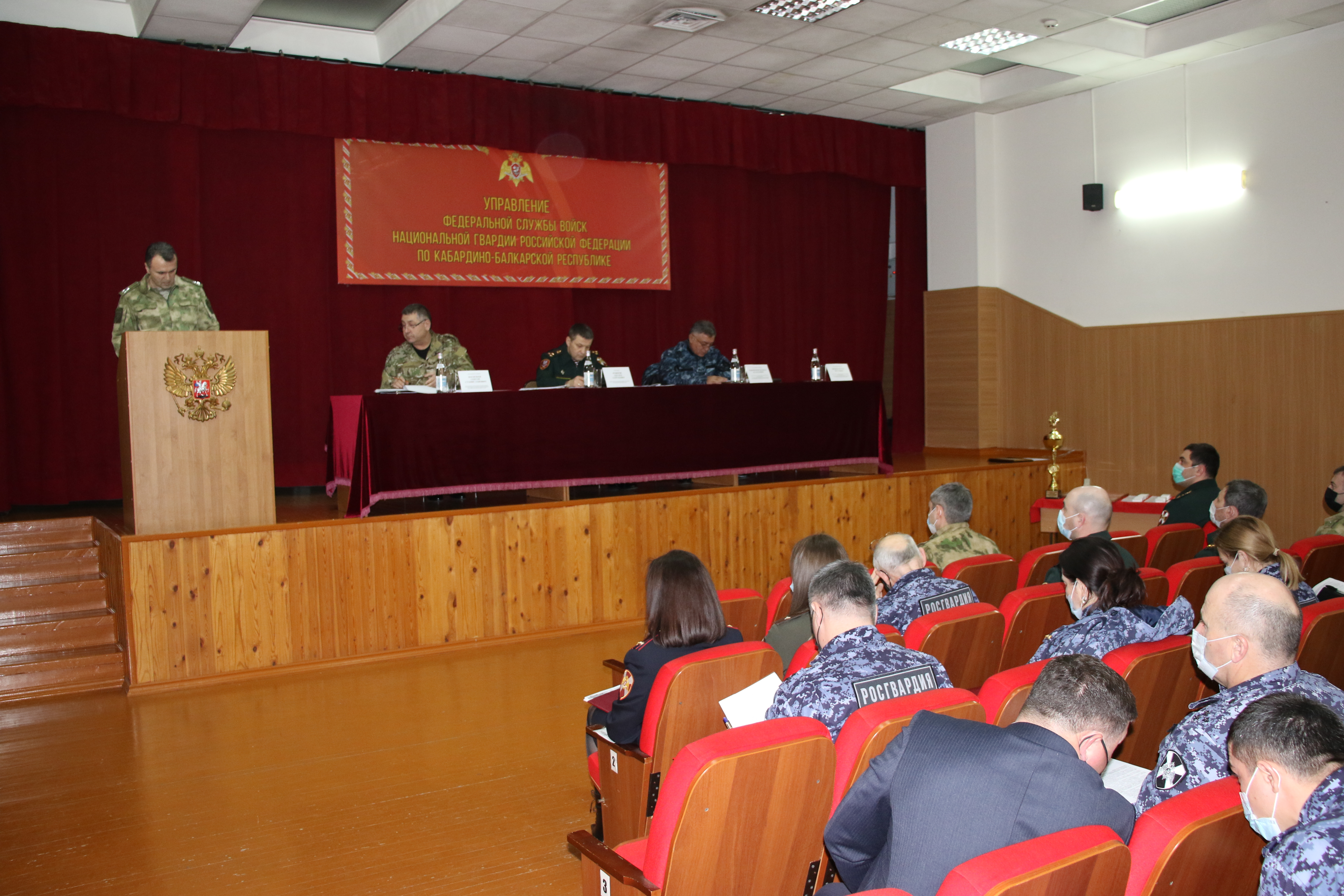 В Управлении Росгвардии по КБР подвели итоги года