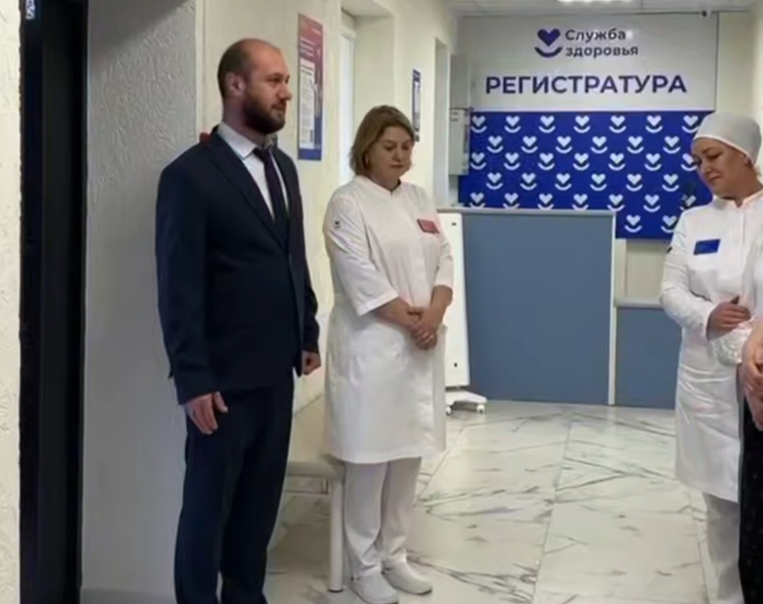 В селении Яникой открылась обновленная амбулатория 