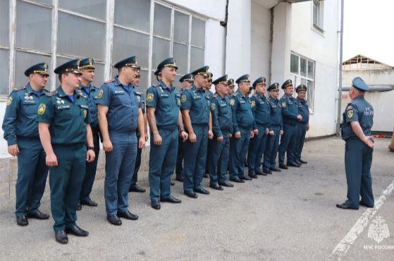В Нальчике прошли тактические учения огнеборцев  