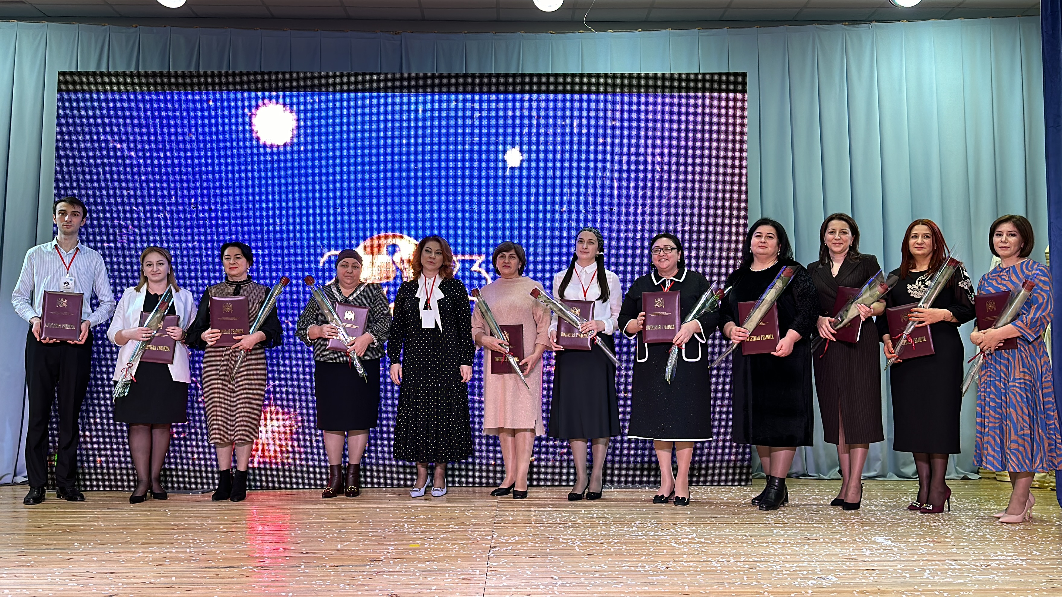 В Баксанском районе чествовали педагогов и наставников